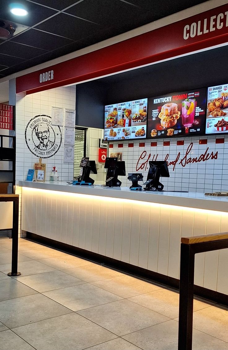 Sleek Wood Counter Design